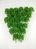 Maxbell 2x25 Pcs Scenery Landscape Train Model Willow Trees Scale 1/150 Light Green