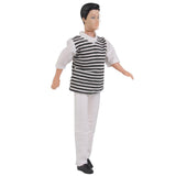 Maxbell stripe Short Sleeve T-shirt & Pants Casual Clothes for Ken Doll