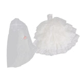 Maxbell ivory Fashion Princess Party Dress/Evening Clothes/Gown For Barbie Doll