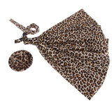Maxbell Wedding Party Ball Holiday Clothes Leopard Gown Dress w/ Hat 12inch Doll