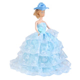 Maxbell Wedding Party Princess Bridal Clothes Dresses Grows Outfit for Barbie Doll