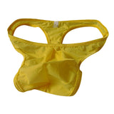 Maxbell Men Comfy Ultra thin Underwear G-string Mini Briefs Underpants Yellow
