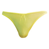 Maxbell Men Comfy Ultra thin Underwear G-string Mini Briefs Underpants Yellow