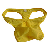 Maxbell Men Comfy Ultra thin Underwear G-string Mini Briefs Underpants Yellow