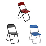 Maxbell 1/6 Scale Foldable Chair Toy for Soldiers Action Figure Body Accessory red
