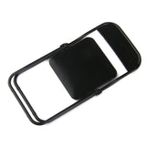 Maxbell 30x1/6 Scale Foldable Chair Toy for Soldiers Action Figure Body Accessory black