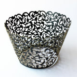 Maxbell 4x50 Pieces Cupcake Wrapper Wrap Case Wedding Birthday Liner Decoration