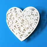 Maxbell 50pcs Laser Cut Heart Wedding Party Name Number Place Gift Greeting Cards