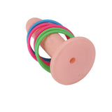 Maxbell Set 1pc Dicky Ring Toss+10Pcs Straws+1pc glasses f/ Bachelorette Party Hen Night