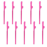 Maxbell 10pcs Hen Night Party Dicky Sipping Straw Rose Red