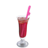 Maxbell 10pcs Hen Night Party Dicky Sipping Straw Multicolor