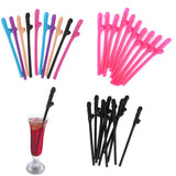 Maxbell 10pcs Hen Night Party Dicky Sipping Straw Multicolor