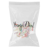 Maxbell 4x50pcs Transparent Expression Capsule Pill with Wishing Paper 2cm