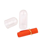 Maxbell 4x50pcs Transparent Expression Capsule Pill with Wishing Paper 2cm