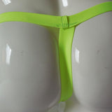 Maxbell 4pcs Sexy Men's Underwear Bandage Thongs G-String Hollow Hole Pouch Harness Pant