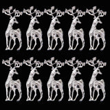 Maxbell Crystal Lucky Deer Animal For Brooch Pins Fashion Jewelry Women Xmas Gifts