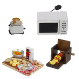 Maxbell 1/12 Scale Dollhouse Miniature Simulation Cooking Kit Bread Slicer
