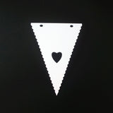 Maxbell Pennant Shape Wedding Bunting