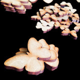 Maxbell Maxbell 50 Wooden MDF Plain Butterfly Shapes 6cm x 3mm