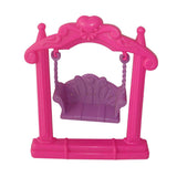 Maxbell Dollhouse Garden Double Swing For Dolls Plastic Random Color