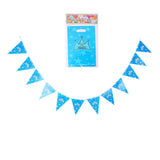 Maxbell PRINCE Crown Bunting Banner for Baby Shower Blue