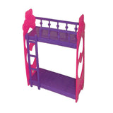 Maxbell 1Pcs Doll Accessory Bunk Bed Random Color