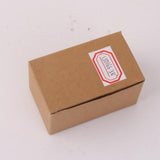 Maxbell 100pcs Kraft Label Paper Tag Blank Luggage Card Hand Draw Label Gift Black