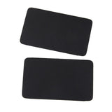 Maxbell 100pcs Kraft Label Paper Tag Blank Luggage Card Hand Draw Label Gift Black