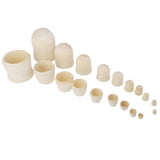 4x10Pcs Blank DIY Painting Russian Nesting Dolls