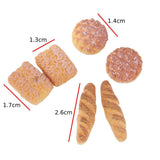 Maxbell 3x1/12 Scale Dollhouse Miniature Simulation Cooking Kit Bread