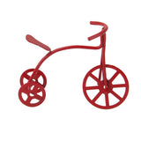 Maxbell Red Metal Tricycle Bike for 1/12 Dollhouse Miniature