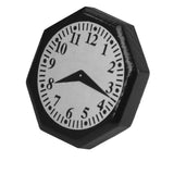 Maxbell Black Octagonal Clock for 1/12 Dollhouse Miniature
