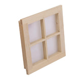 Maxbell 8x1pc 1:12 Scale Dollhouse Window Frame Miniature Decor Dollhouse Accessory