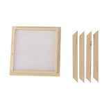 Maxbell 1pc 1:12 Scale Dollhouse Window Frame Miniature Decor Dollhouse Accessory