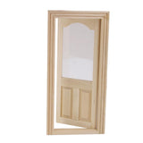 Maxbell 3xDollhouse Miniature Wooden Door Unpainted