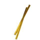 Maxbell 4xChic 800 Pcs Metallic Twist Ties for Candy   Cake Pop Cello Bag Gold