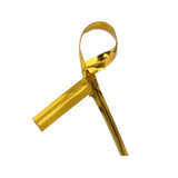 Maxbell 4xChic 800 Pcs Metallic Twist Ties for Candy   Cake Pop Cello Bag Gold