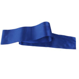 Maxbell 8xBlank Plain Satin Sash Royal Blue