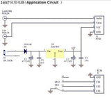 Maxbell 2.4 G 4 CH XLT24017 Wireless Audio Video Transmitting Module A/V Transmitter