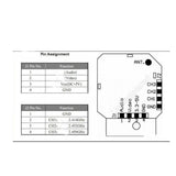 Maxbell 2.4 G 4 CH XLT24017 Wireless Audio Video Transmitting Module A/V Transmitter