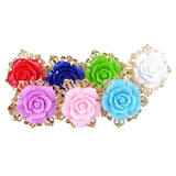 Maxbell 10 Pcs Napkin Ring Serviette Holder Wedding Banquet Dinner Decor Favor