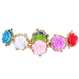 Maxbell 10 Pcs Napkin Ring Serviette Holder Wedding Banquet Dinner Decor Favor
