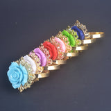 Maxbell 10 Pcs Napkin Ring Serviette Holder Wedding Banquet Dinner Decor Favor