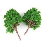 Maxbell 3x20Pcs Model Trees Train Scenery Landscape N Scale 1:150