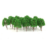 Maxbell 10x20Pcs Model Trees Train Scenery Landscape N Scale 1:150