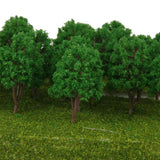 Maxbell 3x20Pcs Model Trees Train Scenery Landscape N Scale 1:150