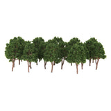 Maxbell 8x20 Dark Green Model Tree N Scale Train Layout Wargame Scenery Diorama 7.5cm