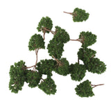Maxbell 8x20 Dark Green Model Tree N Scale Train Layout Wargame Scenery Diorama 7.5cm