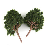 Maxbell 5x20 Dark Green Model Tree N Scale Train Layout Wargame Scenery Diorama 7.5cm