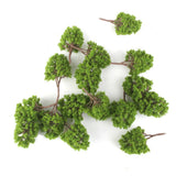 Maxbell 5x20x Plastic Model Trees N Scale Train Layout Wargame Scenery Diorama 7.5cm